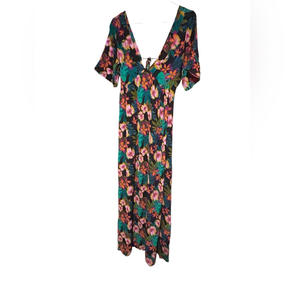 Hurley Tropical Floral Maxi Dress